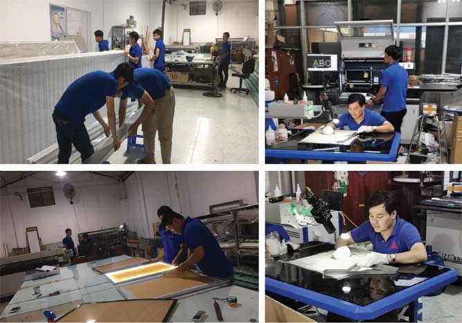 xưởng sản xuất của Tân Hải Thái